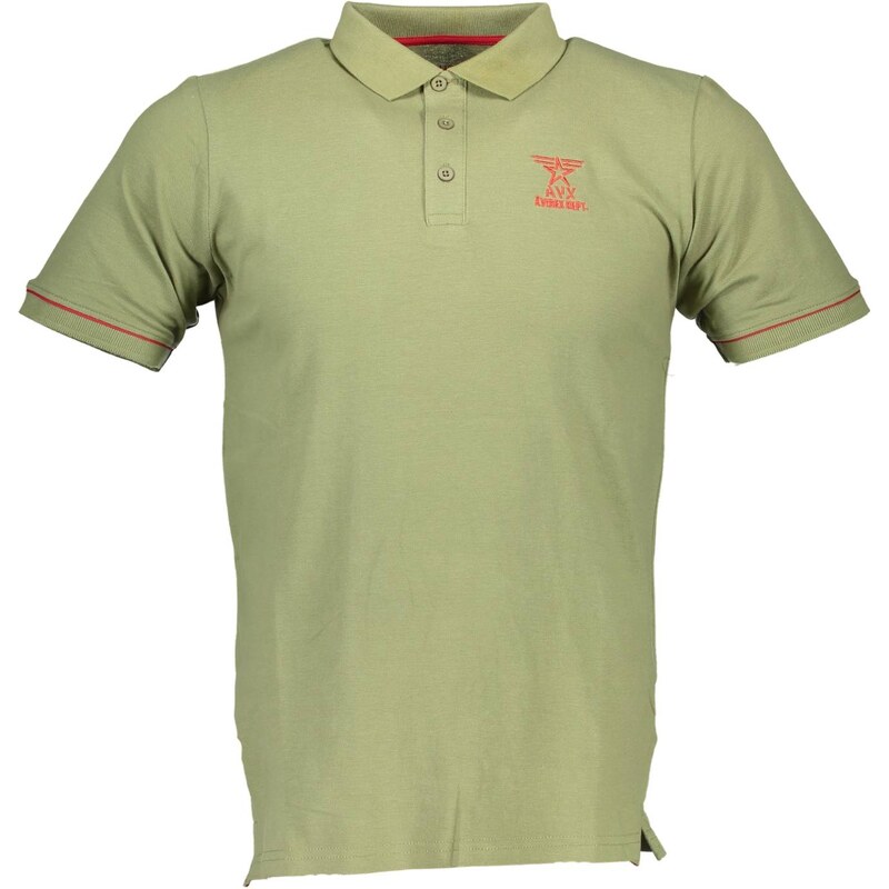 AVX AVIREX DEPT Pánské polo triko AVX Avirex zelené