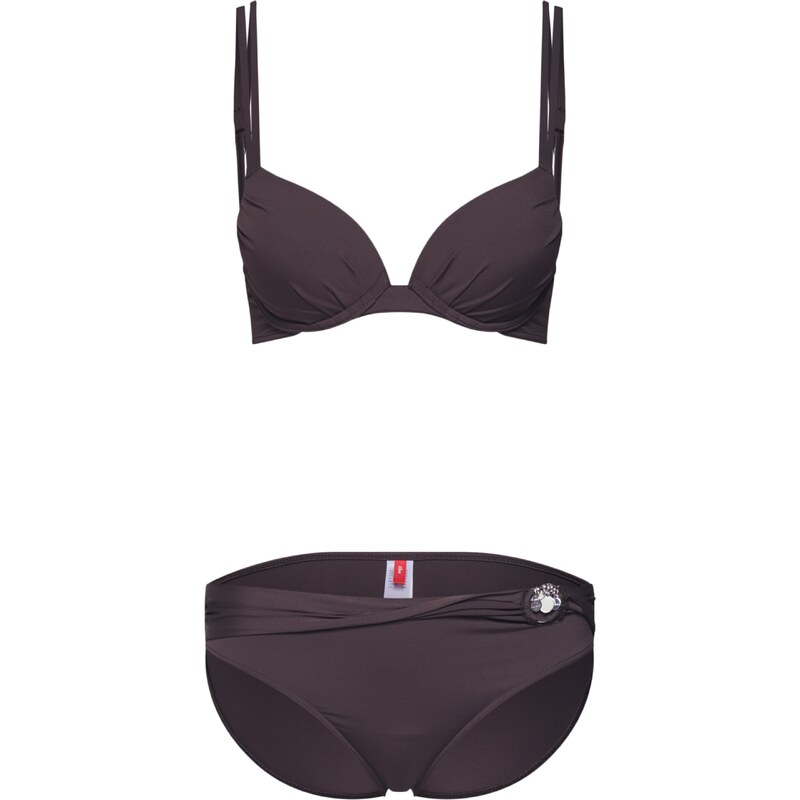 s.Oliver Bikiny tmavě hnědá 92361935