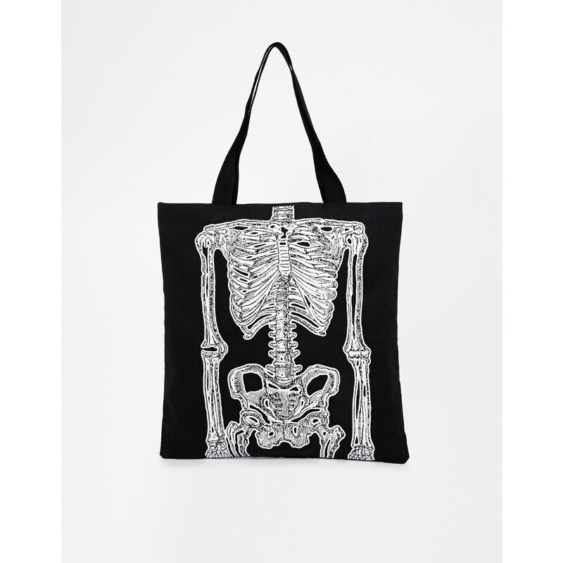 ASOS Skeleton Shopper Bag - Black