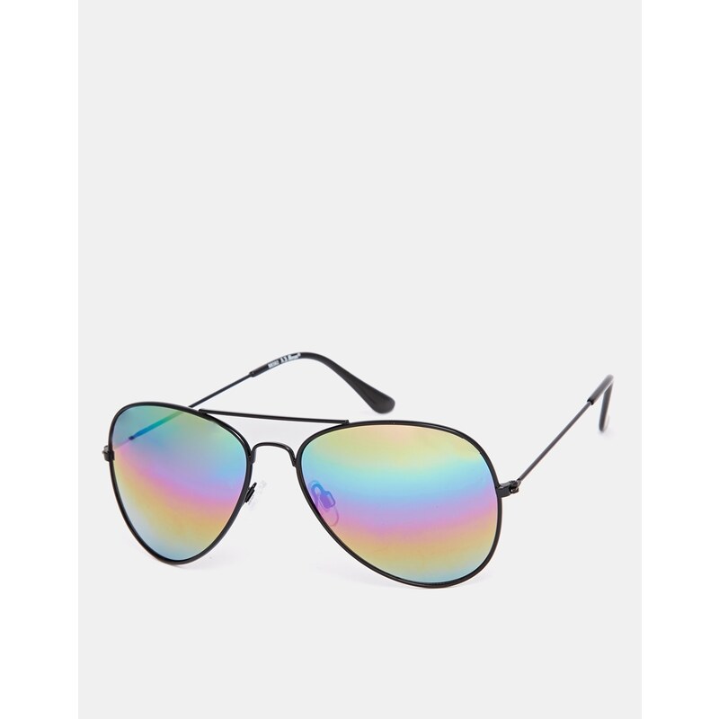 AJ Morgan Sunset Aviator Sunglasses - Black