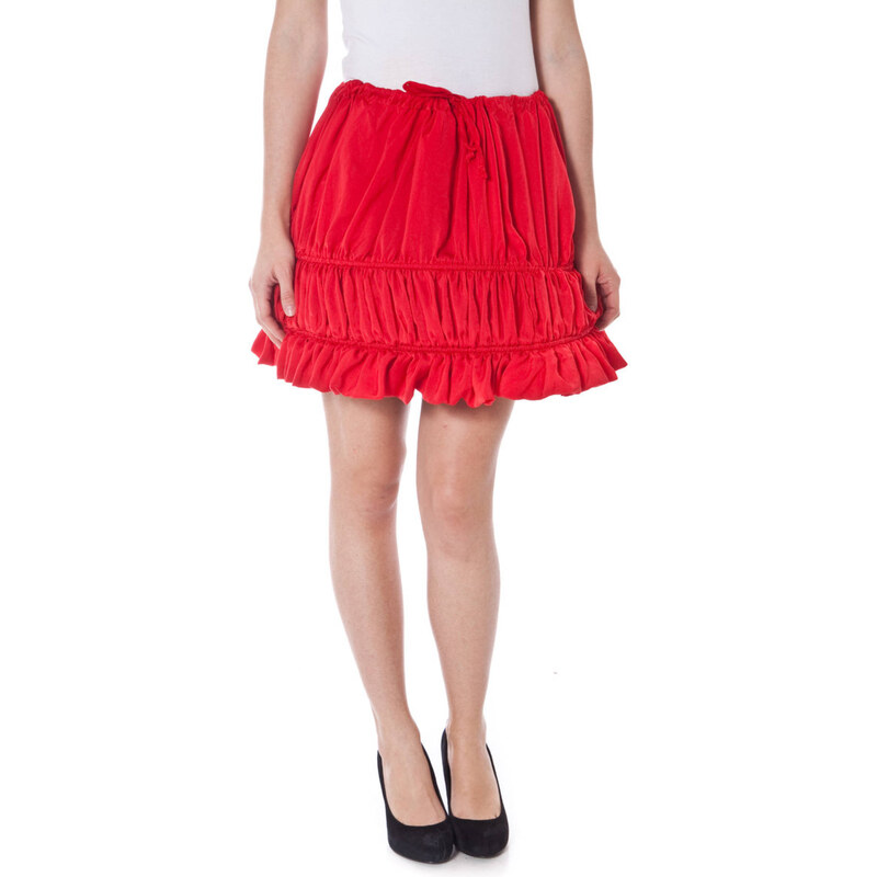 Červená mini sukně Denny Rose 107265209