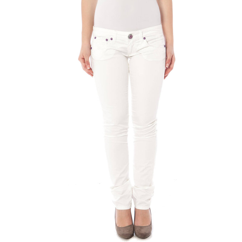 CLINK Bílé dámské slim fit džíny 107274156