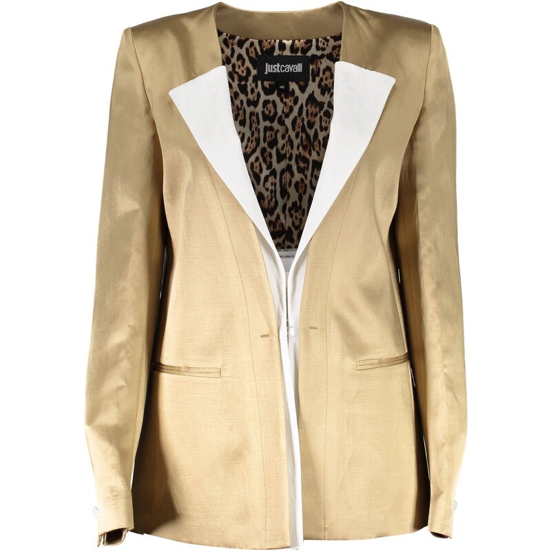 Dámské sako Just Cavalli zlaté 107268231