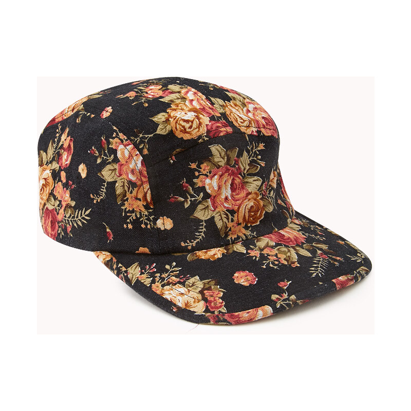 Forever 21 Funky Floral 5-Panel Hat