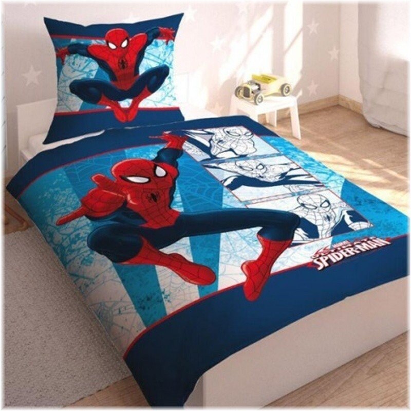 Detexpol Bavlněné ložní povlečení Spiderman Ultimate - MARVEL - 140 x 200 + 70 x 90 cm