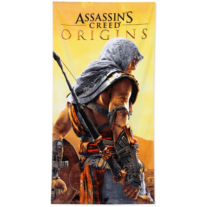 Setino Plážová premium osuška Assassin's Creed Origins - 70 x 140 cm