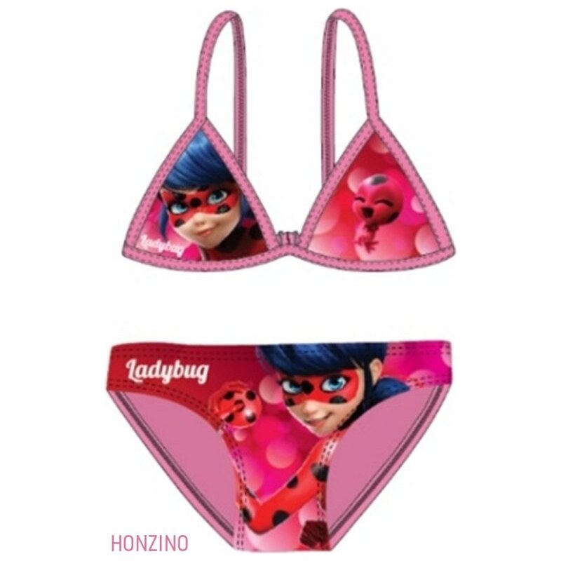 Setino Dívčí dvoudílné plavky / bikiny Kouzelná beruška - Miraculous Ladybug