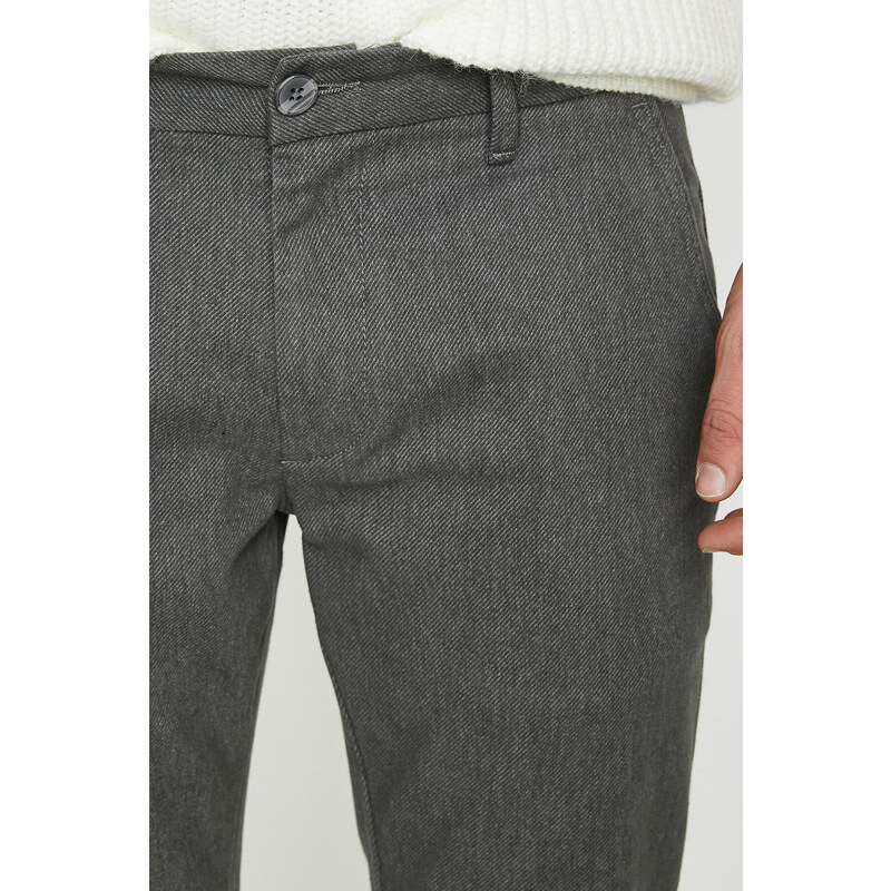 Koton Men's Gray Trousers