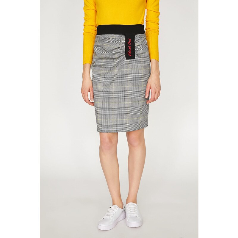 Koton Women's Yellow Skirt