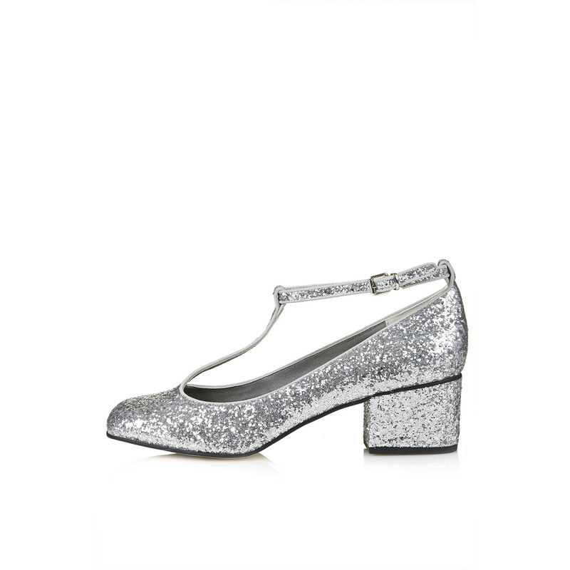Topshop JAZZ Glitter Mid Shoes