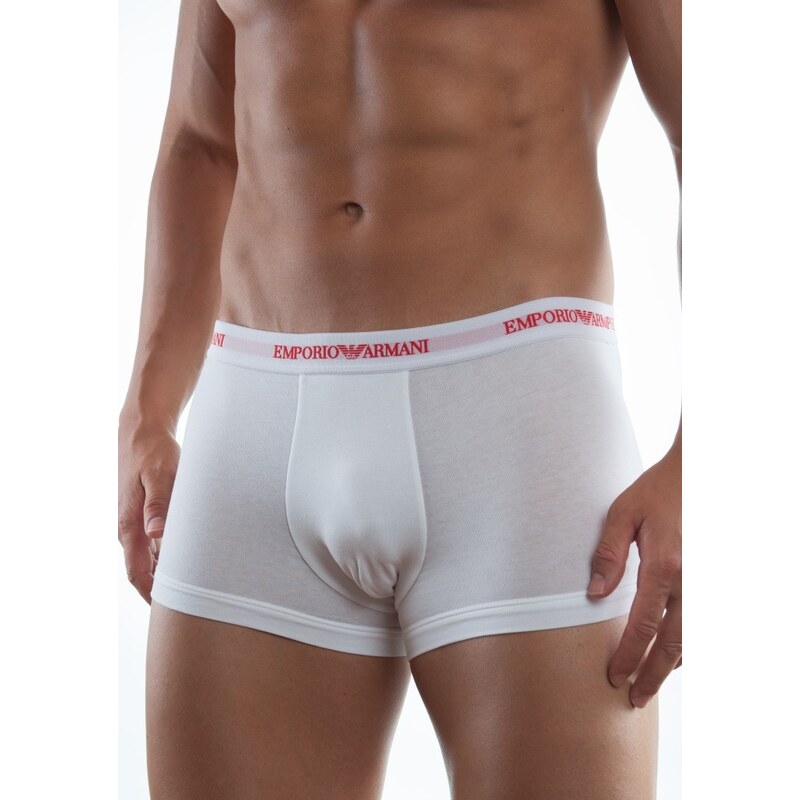 Boxerky Emporio Armani 111210 4A717 bílá Bílá