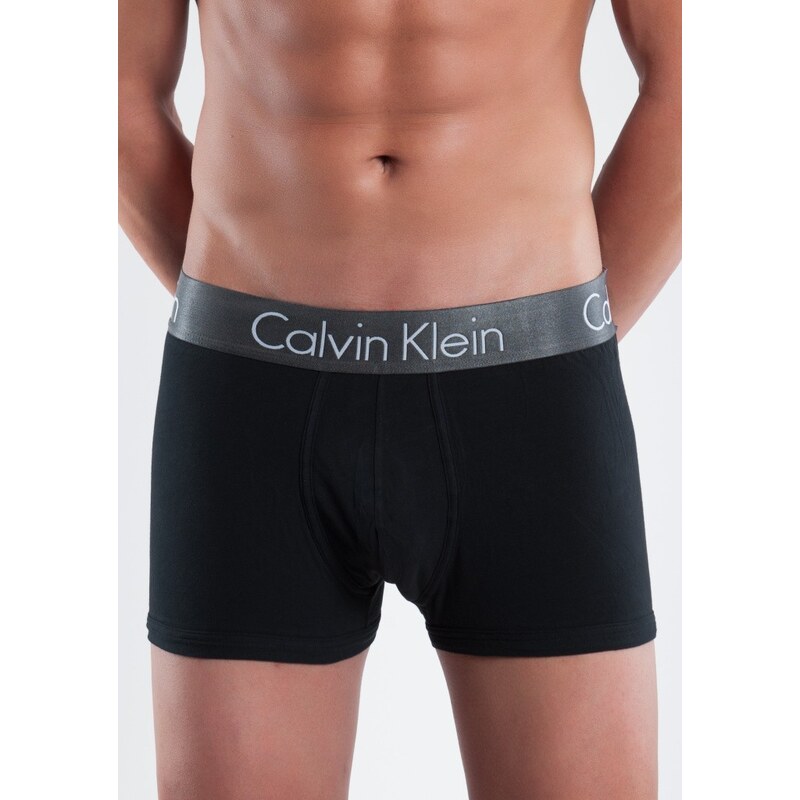 Boxerky Calvin Klein U2779A černá, bílá Černá
