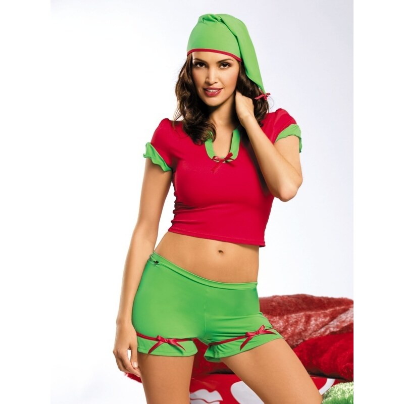 Vánoční kostým Obsessive Elf