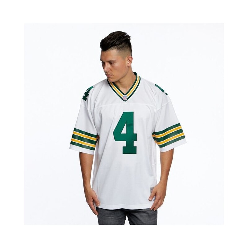 Mitchell & Ness jersey Green Bay Packers #3 Brett Favre white NFL Legacy Jersey