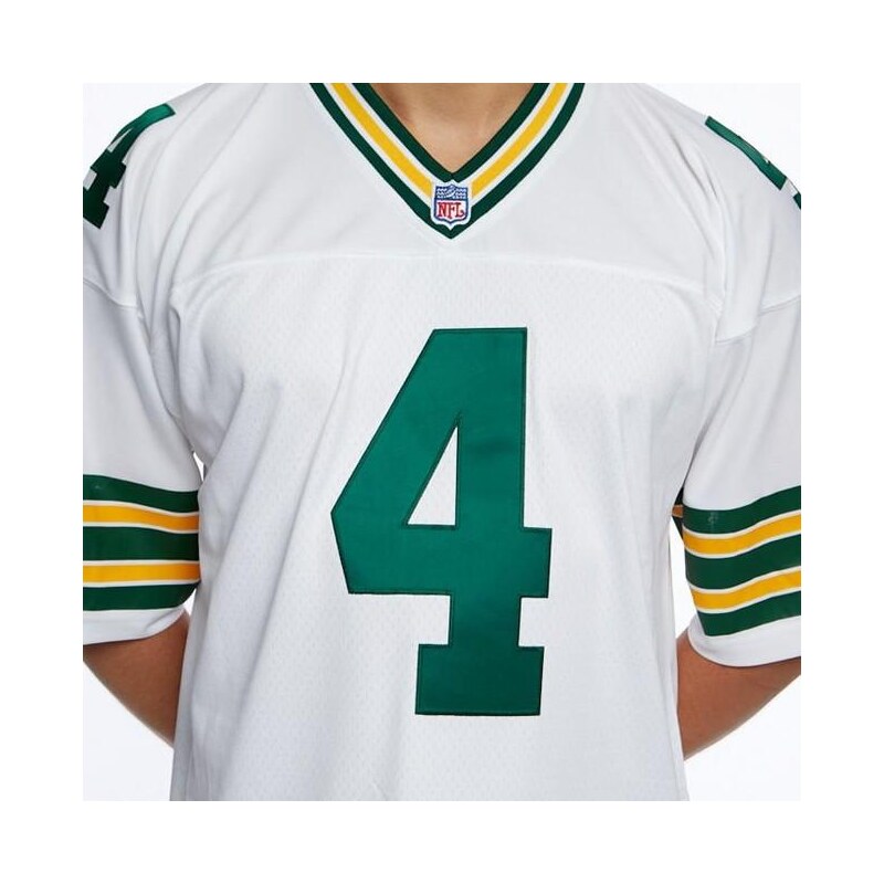 Mitchell & Ness jersey Green Bay Packers #3 Brett Favre white NFL Legacy Jersey