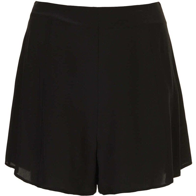 Topshop Silk Flippy Shorts by Boutique