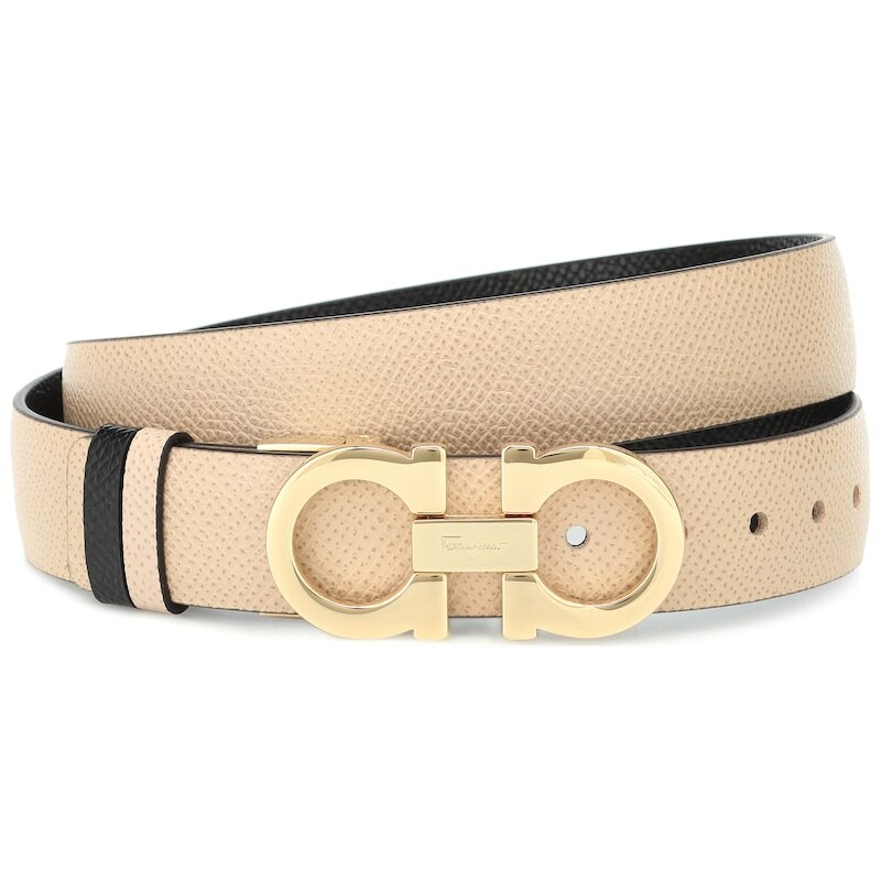 Ferragamo Reversible Gancini leather belt