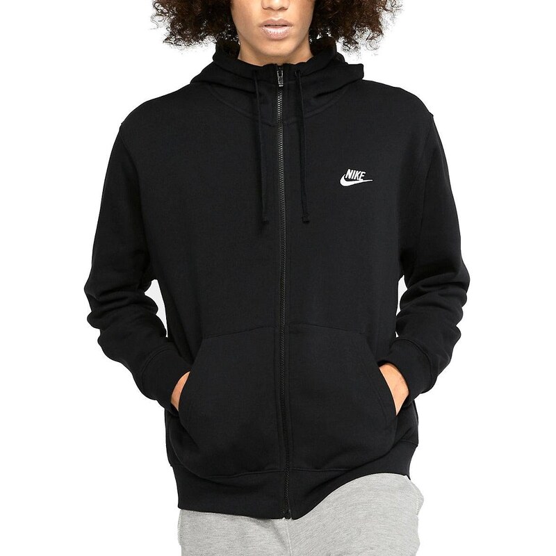 Mikina s kapucí Nike M NSW CLUB HOODIE FZ BB bv2645-010