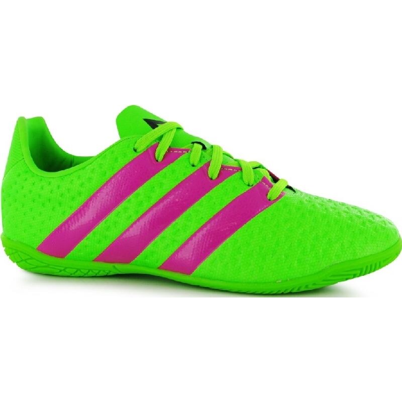 Sálové kopačky Adidas Ace 16.4 IN Jr, green Velikost: EU 35 1/2 sgreen 42469434