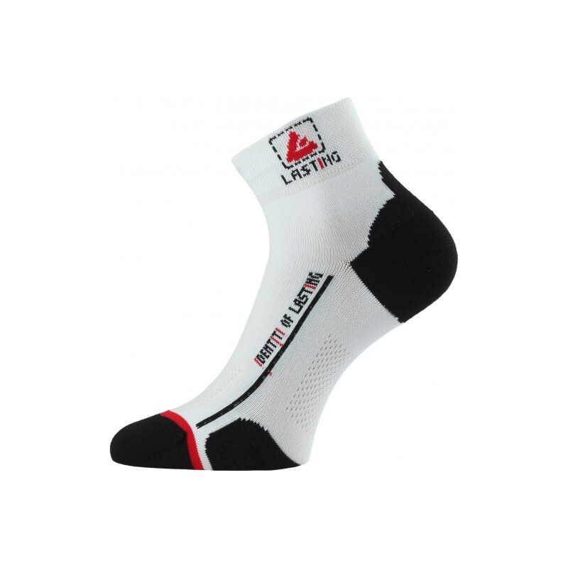 Ponožky sportovní Lasting TCU Velikost: S bílá 41165508