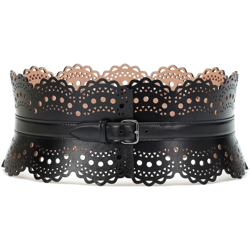 Alaïa Leather corset belt