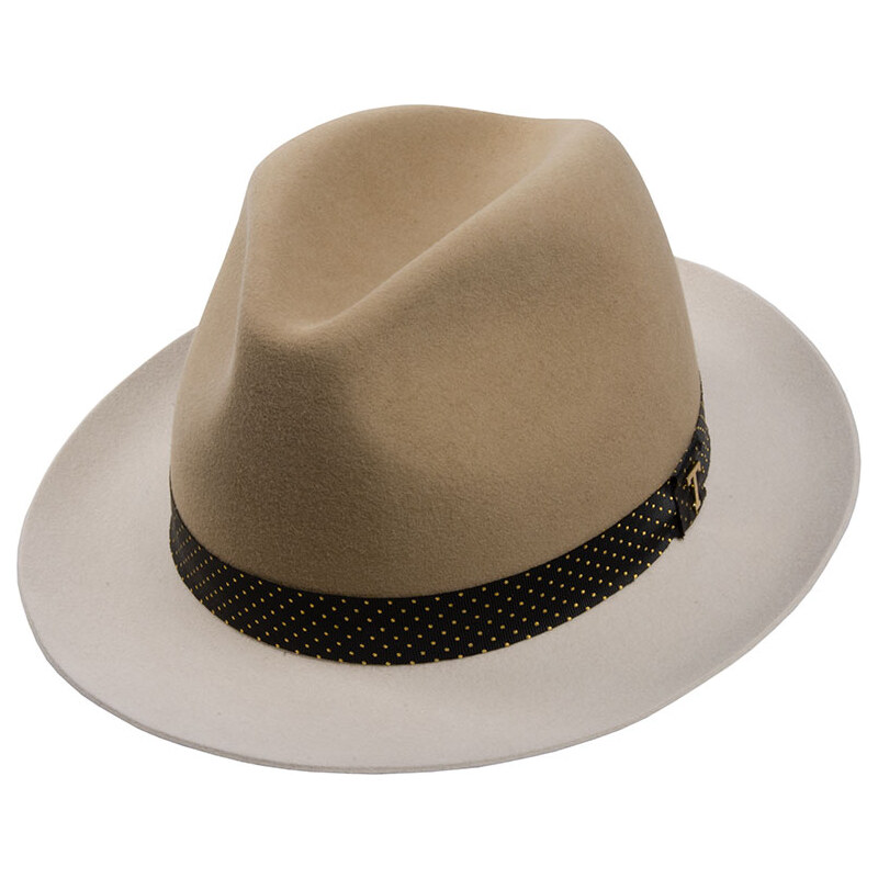 Tonak Fedora Uomo Duo Punto šedobéžová, režná (P0279) 55 12731/18AB