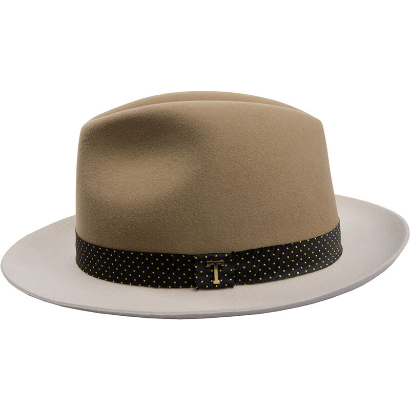 Tonak Fedora Uomo Duo Punto šedobéžová, režná (P0279) 55 12731/18AB