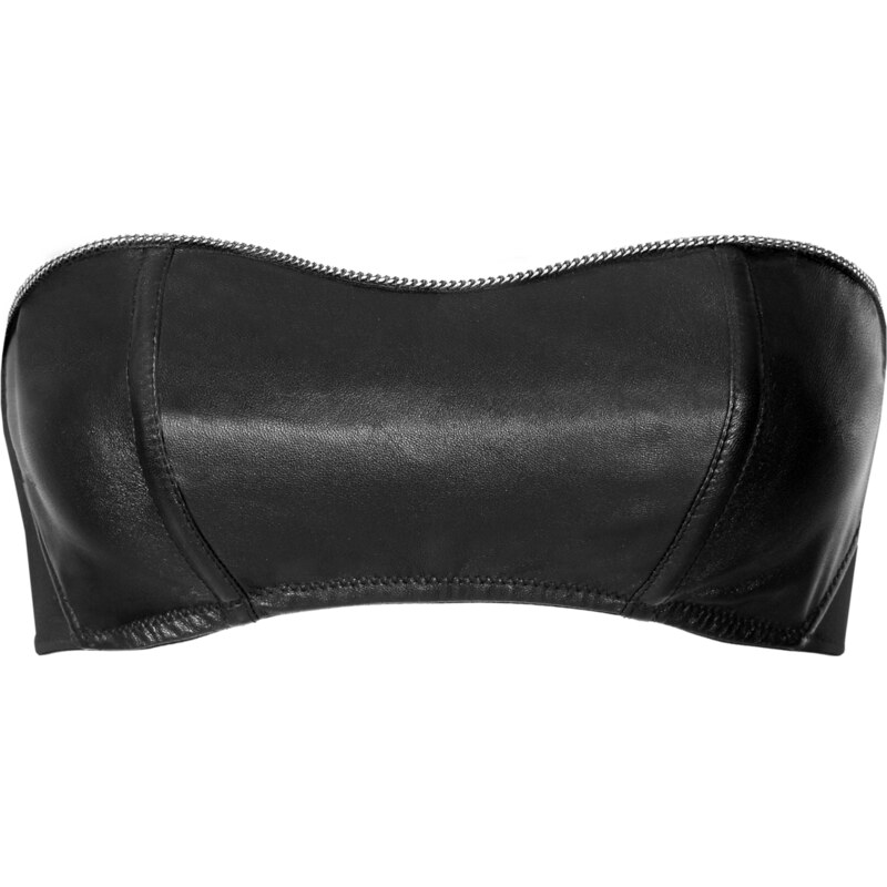 Intimissimi Leather Non-Padded Bandeau Bra