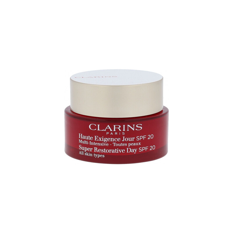 Clarins Age Replenish Super Restorative Day SPF20 50 ml protivráskový denní krém pro všechny typy pleti pro ženy