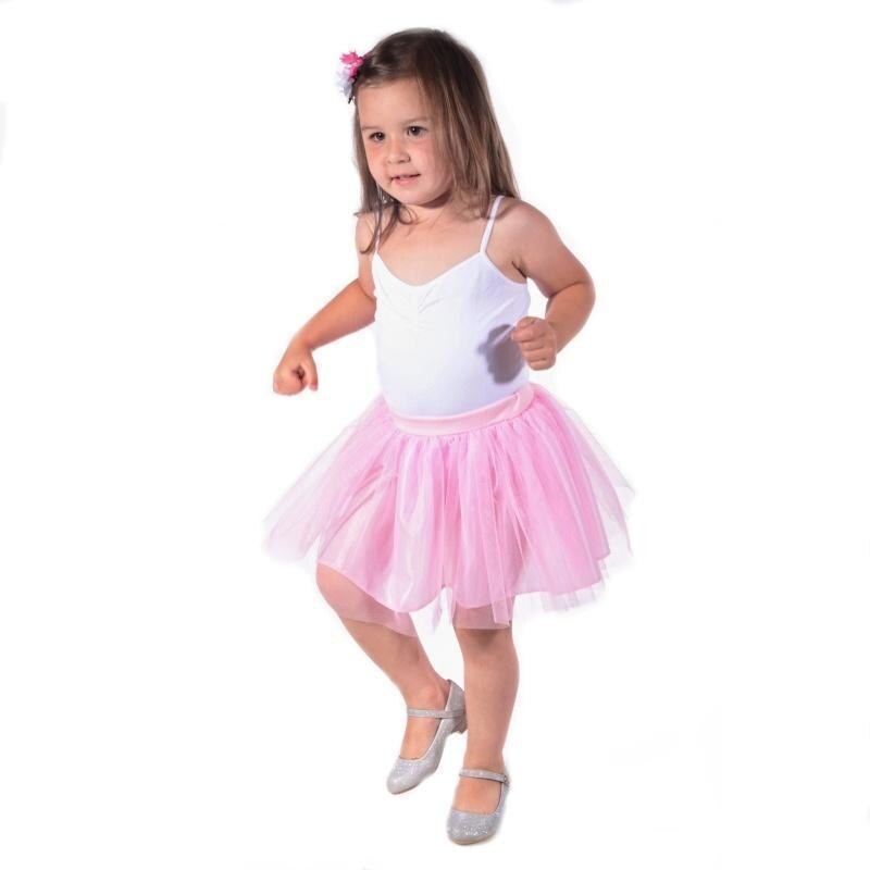 Dívčí růžová tutu sukně Lott 104-122