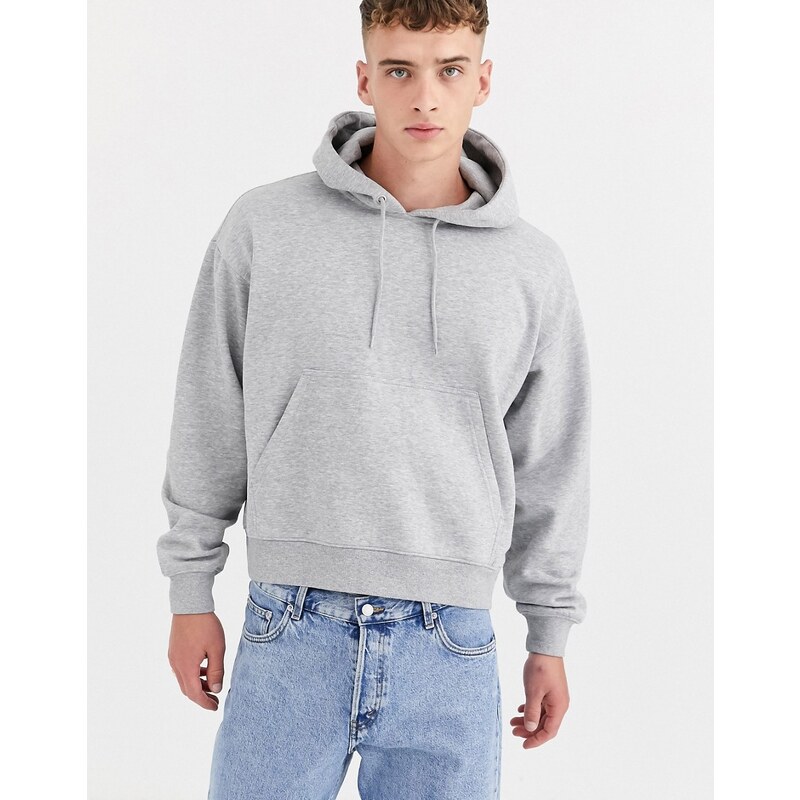 Weekday Bird Hoodie in grey Green GLAMI.cz
