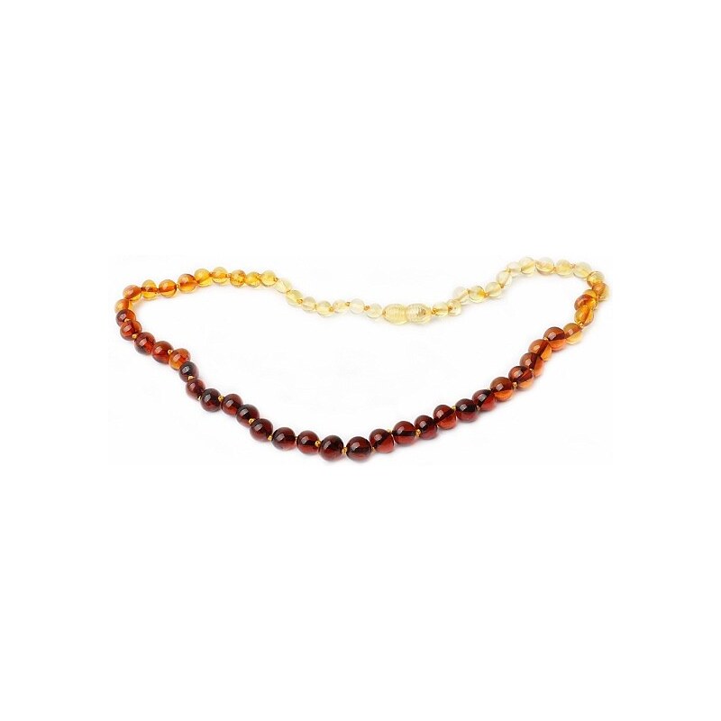 Nefertitis Jantarový náhrdelník Rainbow multicolor extra II. - délka cca 45 cm