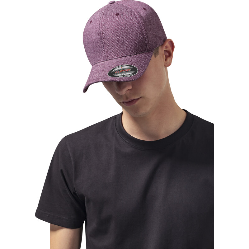 Melange Flexfit vínová
