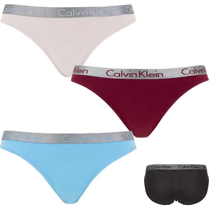 Calvin Klein kalhotky QD3589E 3 pack RJV