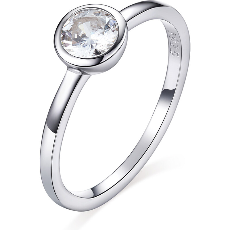 Linda's Jewelry Stříbrný prsten Shiny Pure Effect IPR044
