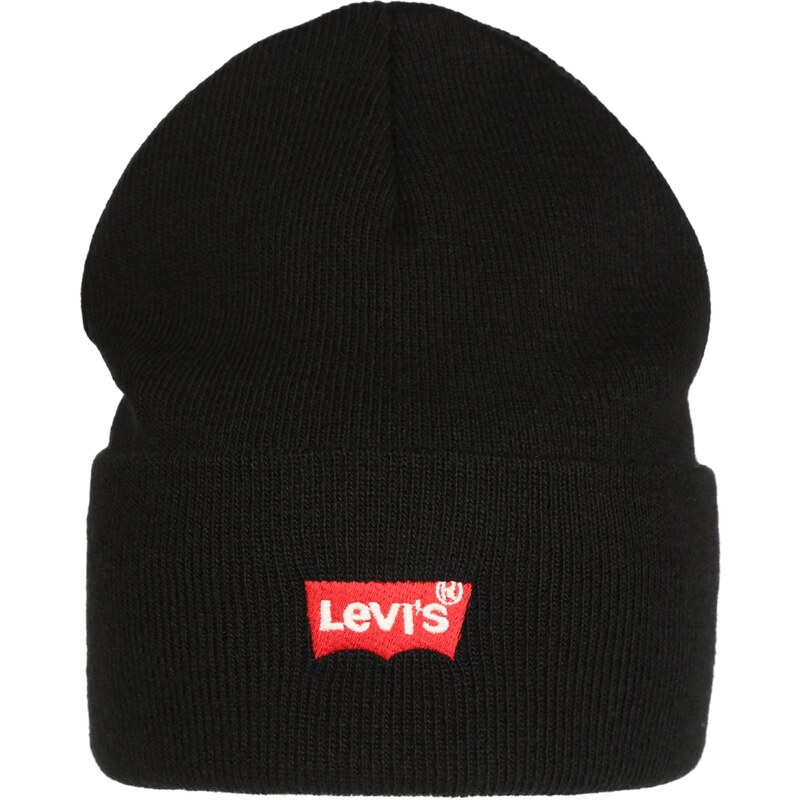 LEVI'S Čepice 'Red Batwing' červená / černá / bílá
