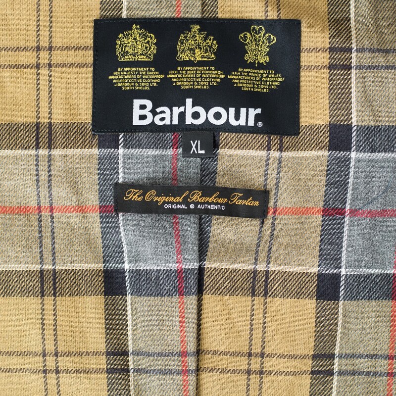 Barbour Ashby Wax Jkt Navy