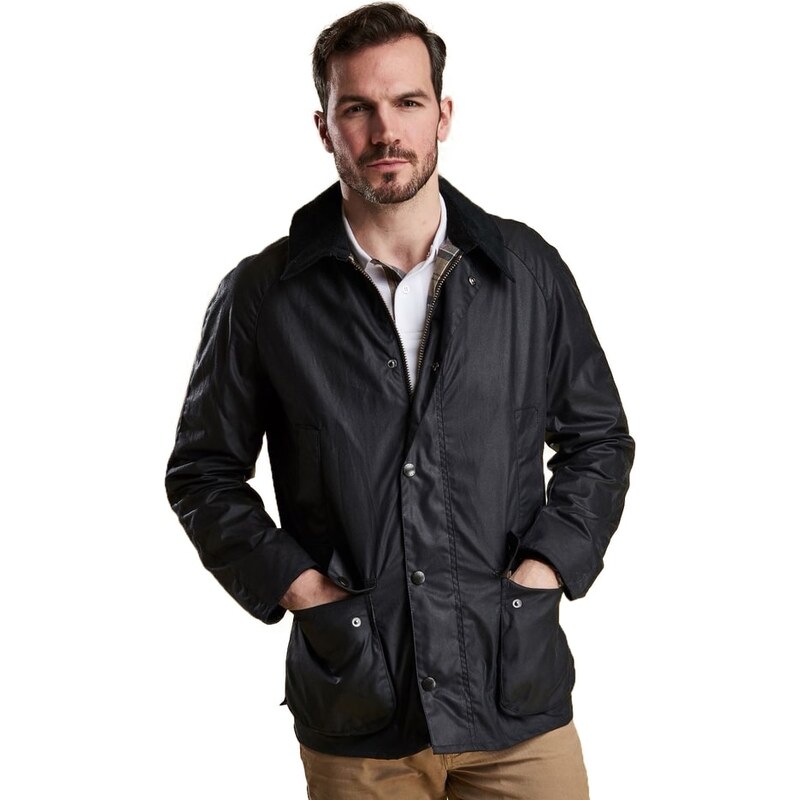 Barbour Ashby Wax Jkt Navy