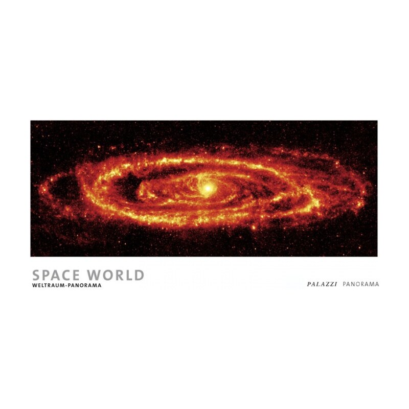 PALAZZI Verlag GmbH Nástěnný kalendář Svět vesmíru - věčný kalendář - PANORAMA 2020 / SPACE WORLD Panorama Zei 20PZZ21