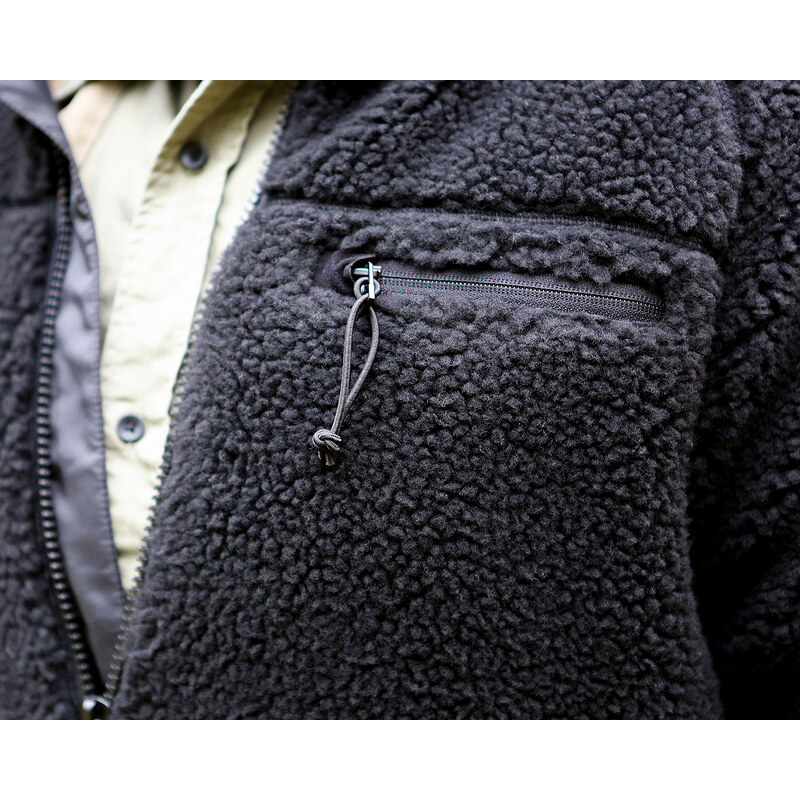 Brandit fleecová bunda Teddyfleece Jacket 5021 černá