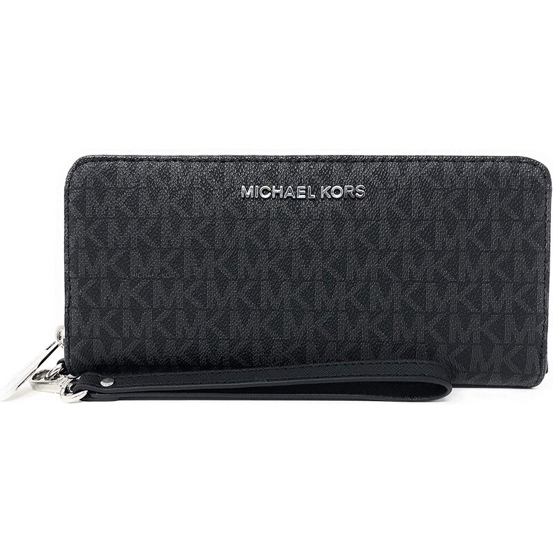 Michael Kors Peněženka Jet Set Travel Continental Logo Black