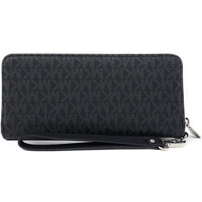 Michael Kors Peněženka Jet Set Travel Continental Logo Black