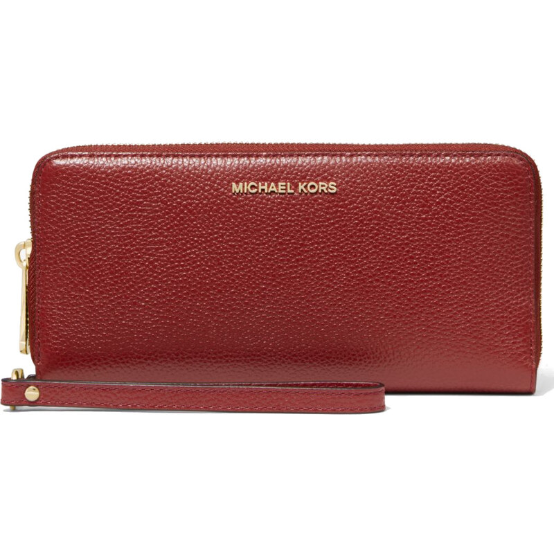 Michael Kors Peněženka Leather Continental Brandy