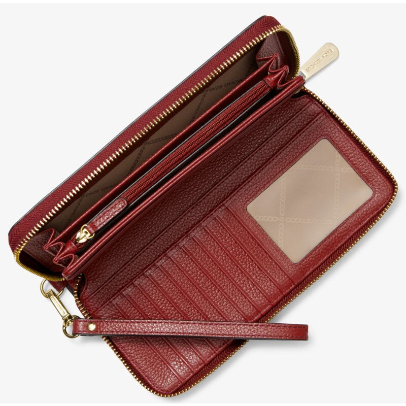 Michael Kors Peněženka Leather Continental Brandy