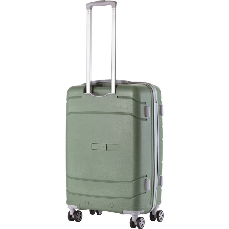 TRAVEL Z Střední kufr Big Bars Olive