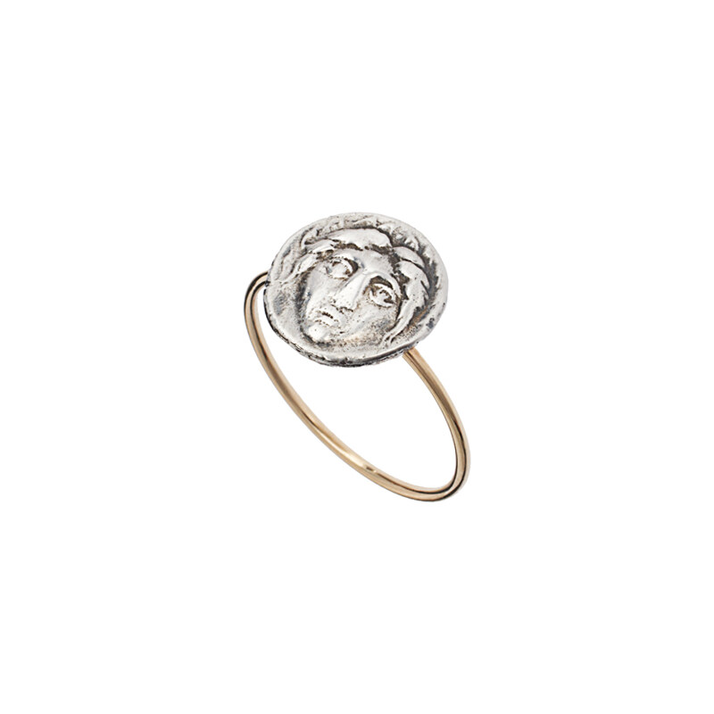 Laura Lee Face Coin Ring