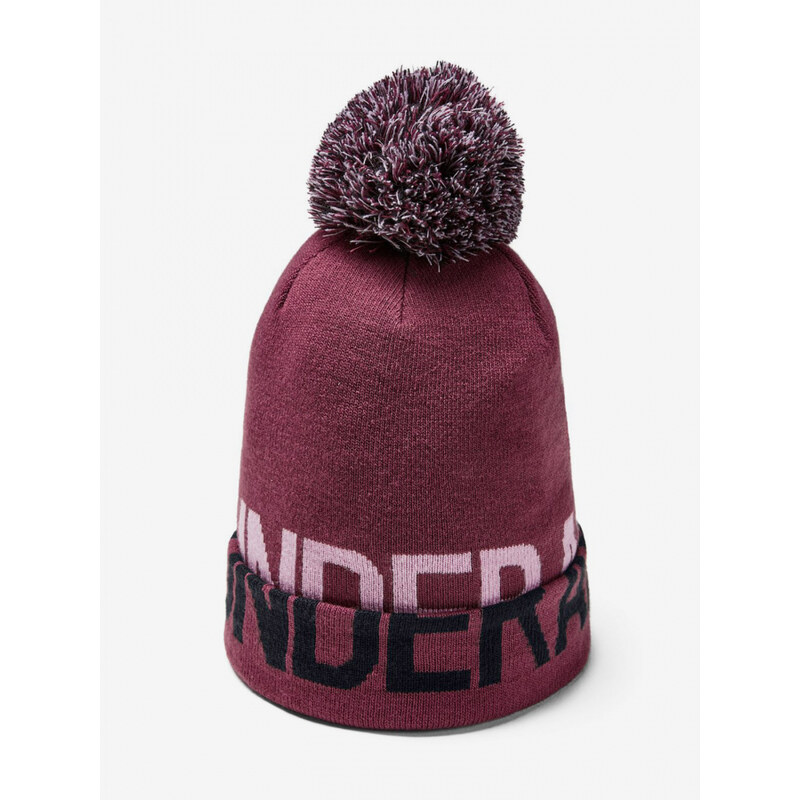 Čepice Under Armour Graphic Pom Beanie-Ppl 115625876