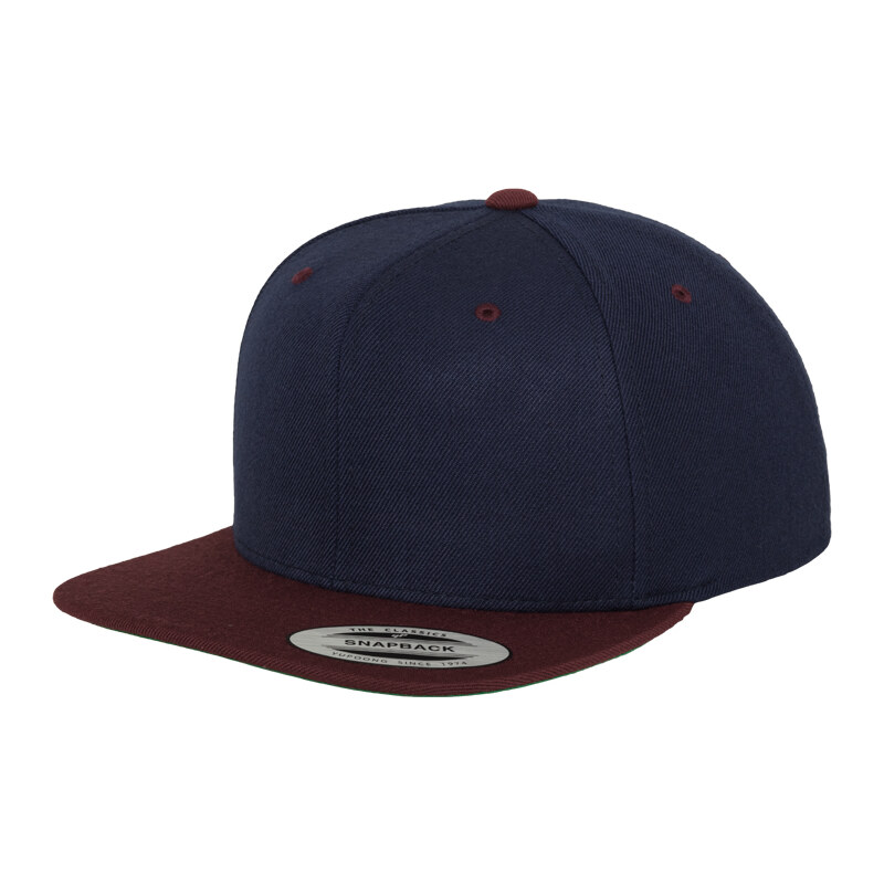 Flexfit Klasický Snapback 2-Tone nvy/maroon