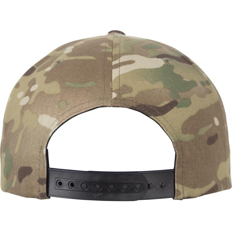 FLEX-FIT Maskáčový snapback FLEXFIT (6089MC) Tmavý maskáč