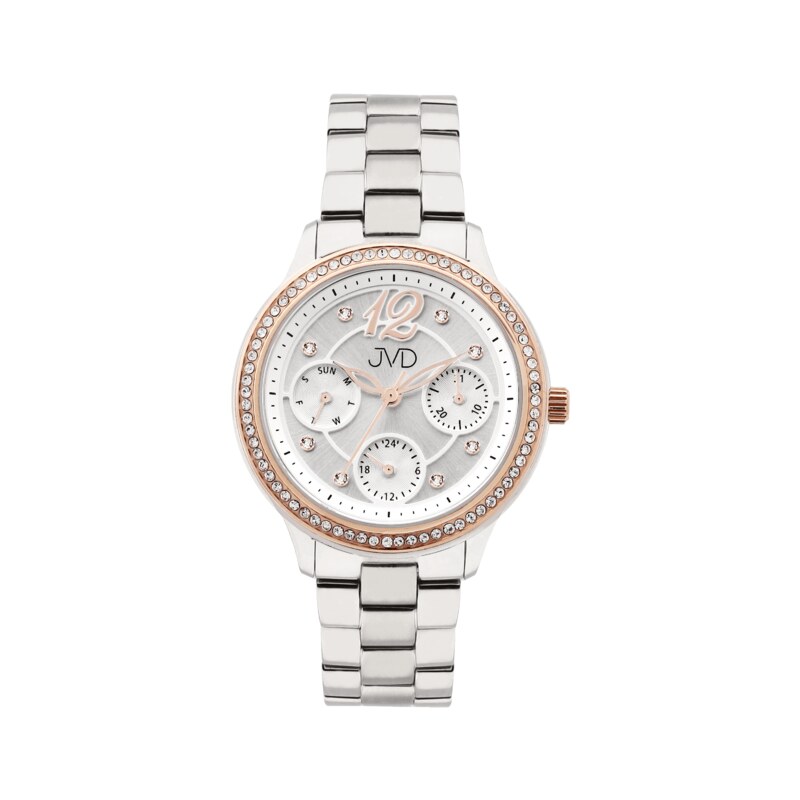 Dámské luxusní náramkové designové hodinky JVD JG1014.2 - multifunkční 41781735
